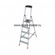Стремянка Krause Safety 5 ступеней с большой полкой