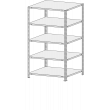 Стеллаж MS-Hard 255-1,8