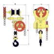 Таль ручная червячная передвижная ТРЧП 5,0 т 12 м