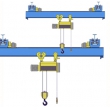 Кран мостовой однобалочный подвесной однопролётный г/п 2 т пролет 15,0 м