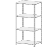 Стеллаж СТФ 1044-2,2