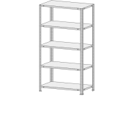 Стеллаж СТФЛ 1035-2,0