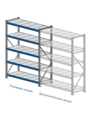 Стеллаж MS-Pro 965-3,0