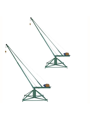 Кран КСП-320 "Мастер" Н=80 с грузом