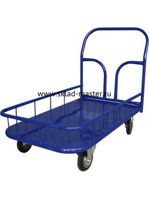 Тележка платформенная с бортиком