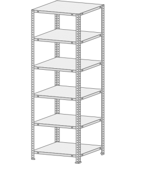 Стеллаж СТФ 745-2,2