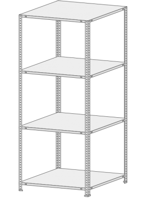 Стеллаж СТФ 1064-2,5