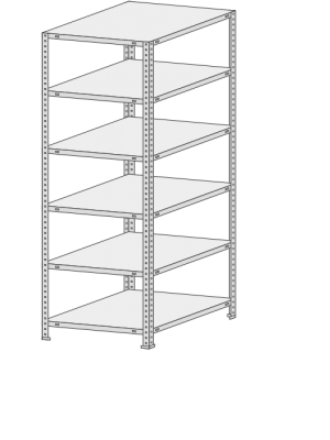 Стеллаж СТФ 765-2,0