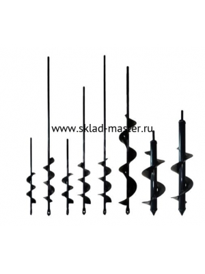 Шнек 250*800 мм для мотобуров JH