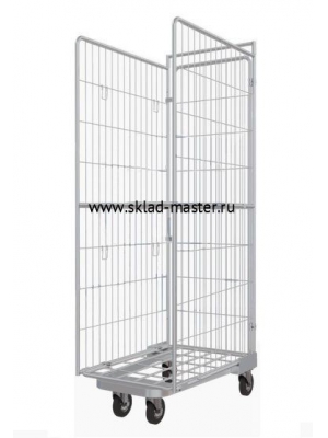 Ролл контейнер вкатываемый К 2 Оцинкованный