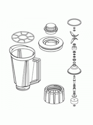 Кольцо для блендера FRI/FRP 150-300 CO1414 FIMAR