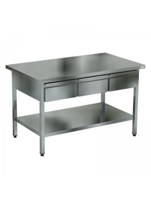 Стол с выдвижными ящиками СПБЯ-160/70