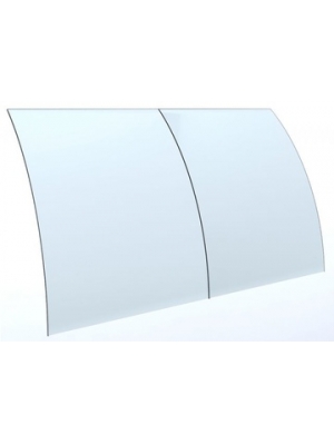 Стекло фронтальное х/в ВС1-ВС5 L=180, 200, 260.