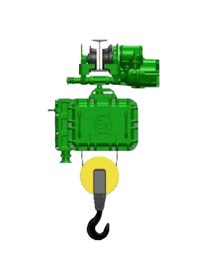 Таль электрическая взрывозащищенная г/п 5,0 т Н - 24 м, тип ВТ