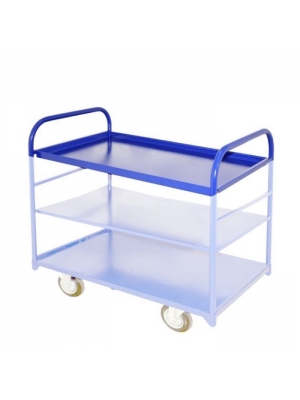 Полка с бортиком- ПБ 8  к трехъярусной тележки 