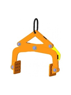 Клещевой вертикальный захват TOR для брикетов, блоков, бордюров