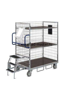 Тележка с лестницей 645х1600х1180