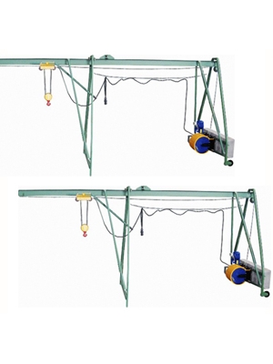 Подъемник строительный "Умелец-320" с распоркой (без противовеса)