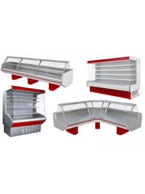 Полка х/в ВС7, ВС15 L=500 мм., в к-те с ценникодержателем