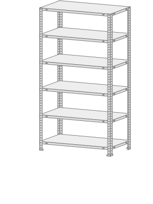 Стеллаж СТФ 1235-2.0