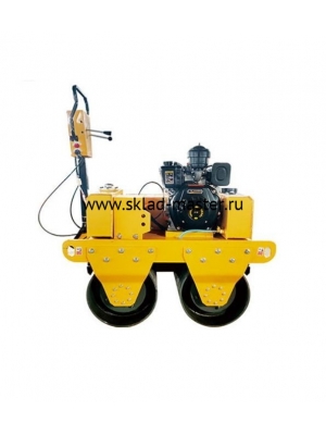 Виброкаток двухвальцовый TOR R550 бензиновый (Honda)