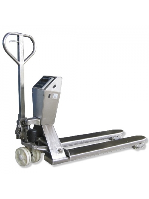  Тележка гидравлическая из нержавеющей стали с весами  OXSS20 2000 кг (О)