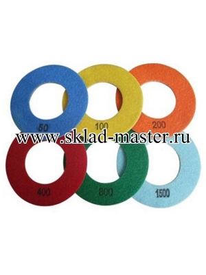 Шлифовальный пад 400# для болгарки и GROST EGM180