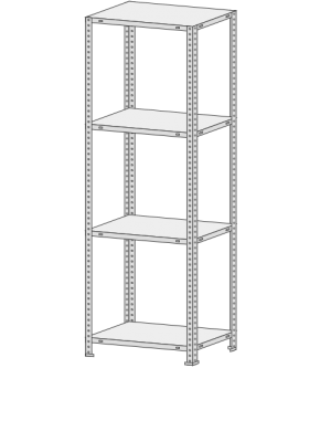 Стеллаж СТФ 734-2,2