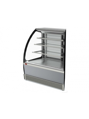 Кондитерская витрина Veneto VS-UN, нерж (угол наружный), раздвижная дверь