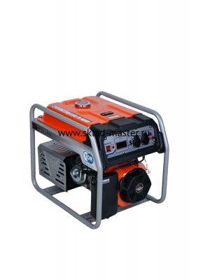 Генератор бензиновый TOR KM6500H 5,5 кВт 220В 27 л с ручным запуском