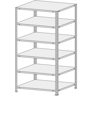 Стеллаж СТФ 1255-2.0