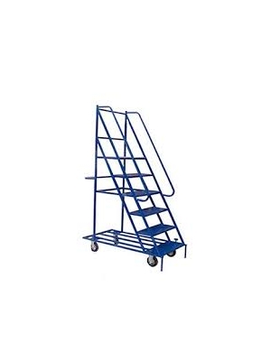 Лестница подкатная "Янтарь" 9- ти ступенчатая