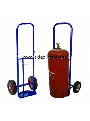 Тележка для перевозки одного баллона серии ПР 1 Цепь